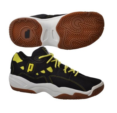 Prince NFS ll Squash & Indoor Court Shoes (Black/Yellow)